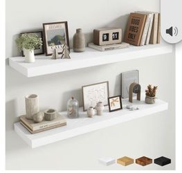 Floating shelves