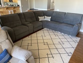 Power Reclining Sectional - Parker House Bizmark Collection, Like New!!