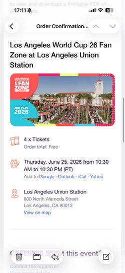 Thursday Union station FIFA viewing World Cup