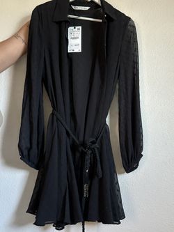 Brand New Zara Black Dress