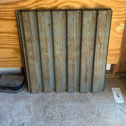 39x39 Inch Metal Panels 5 Pieces