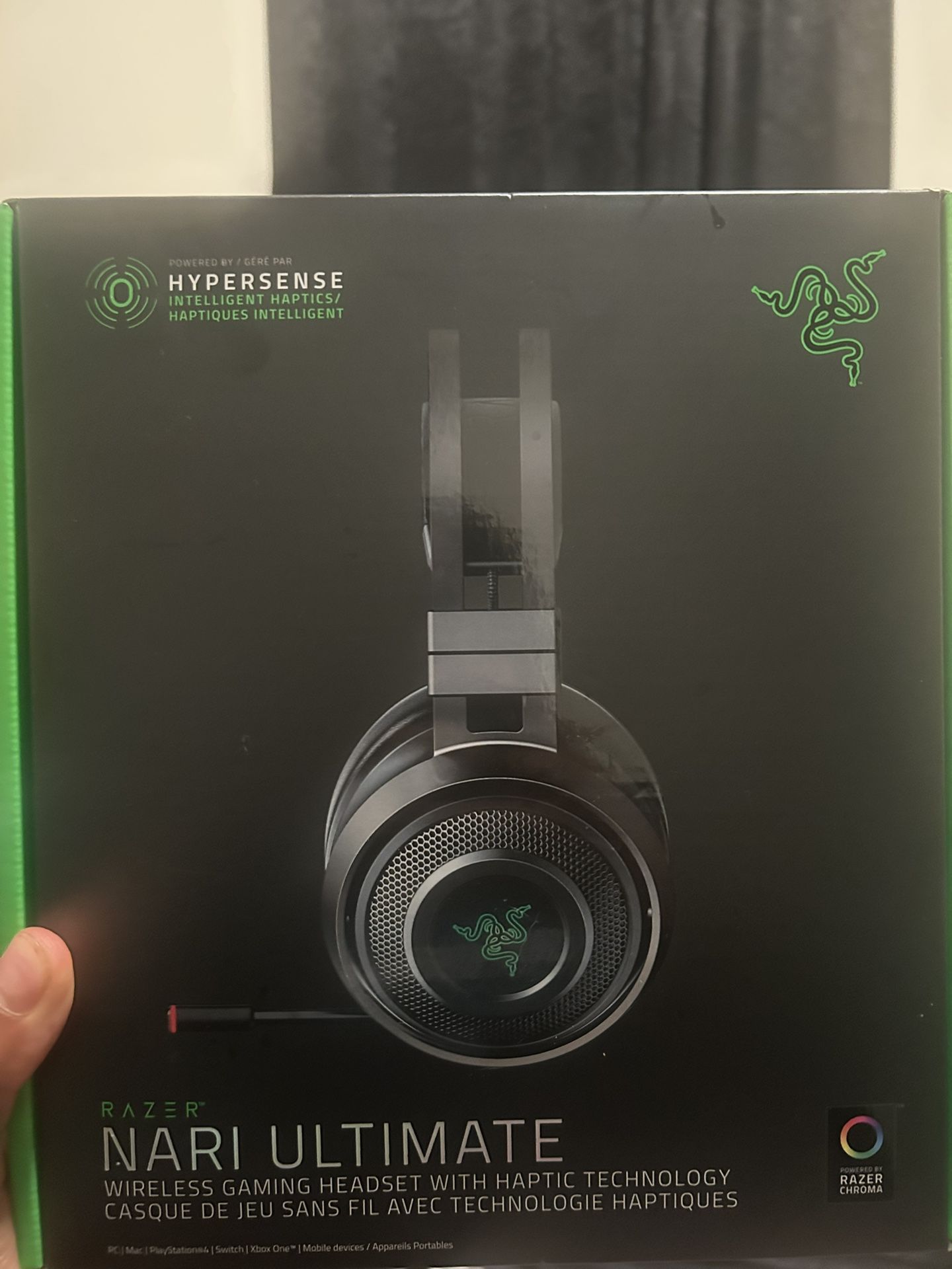 razer nari ultimate gaming headphones “headset”