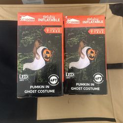 Halloween inflatable hanging ghosts