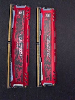 2× Ballistix Sport 16 RAM