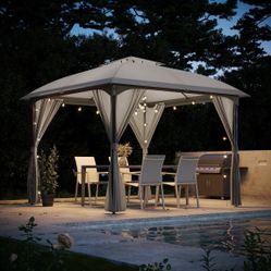 10x10 Softtop Patio Gazebo New 