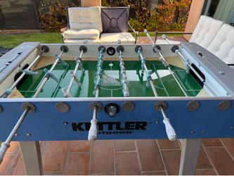 Kettler outdoor foosball table