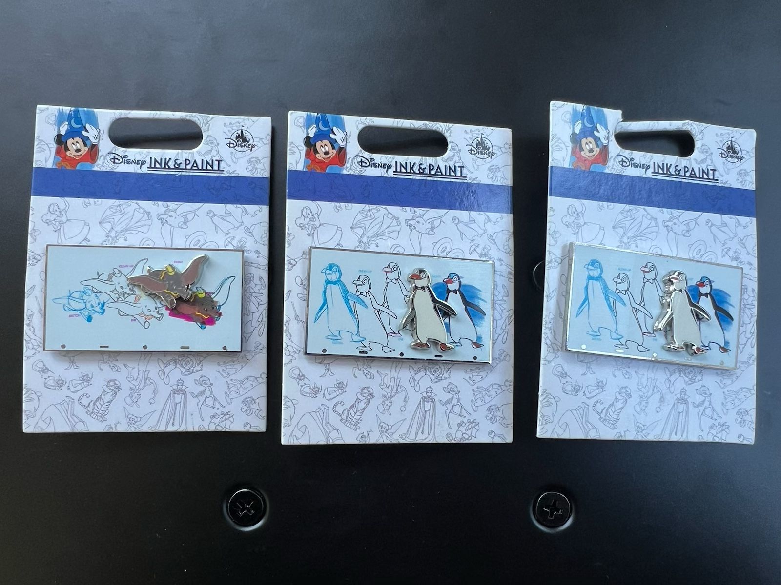 Disney Ink & Paint Pin Series