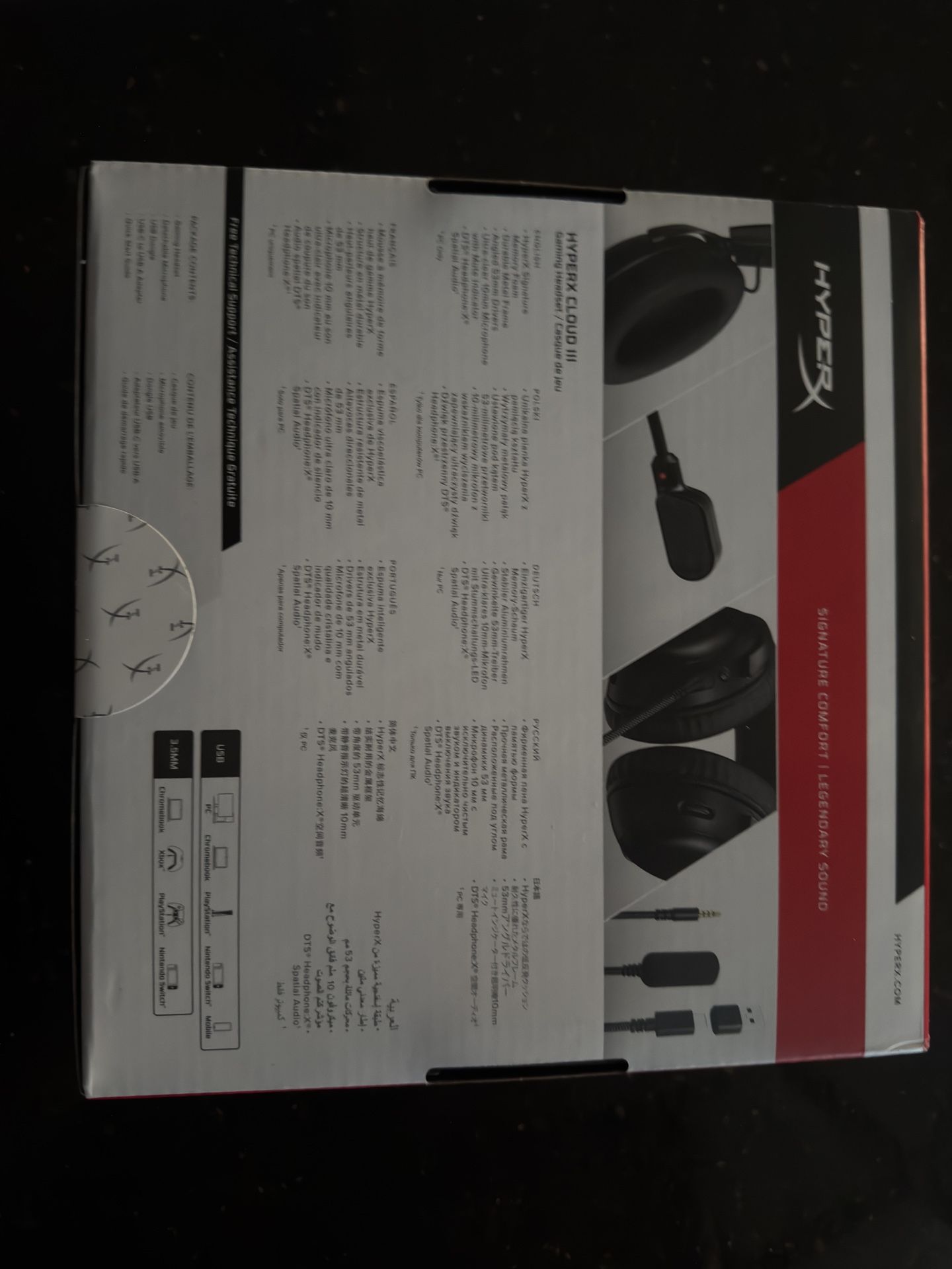 Hyper X Cloud 3 Gaming Headset 