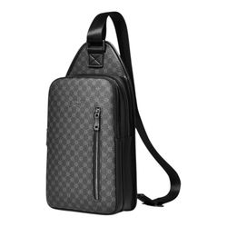 Black Men's Sling Bag
