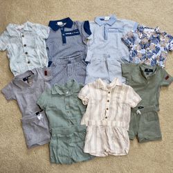 Designer, Stylish And Matching Outfit Sets for Babies Size 6M - Lot Of 14 Pieces