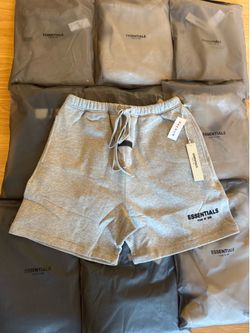 Dark Gray Essentials shorts