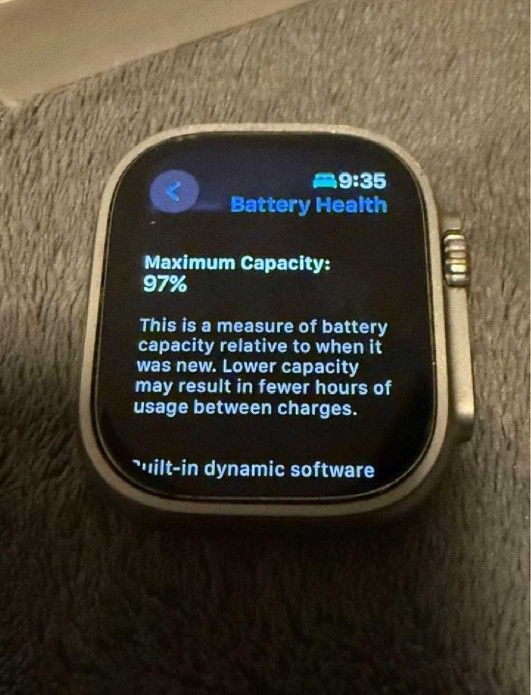 Apple Watch Ultra 1 - Pristine Condition, Great Value thus read