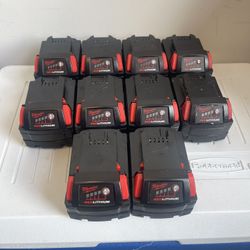 10-XC 5.0 batteries