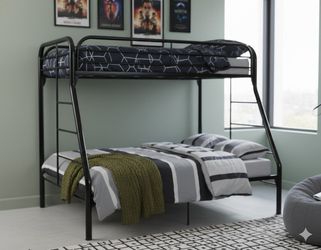 TWIN FULL METAL BED **NEW IN A BOX**
