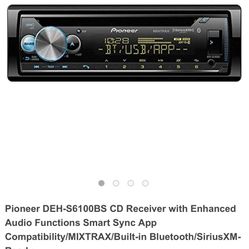 Pioneer Car Audio CD/Bluetooth/iPhone/Android