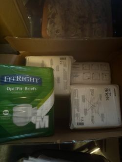 6 Packs Adult Temporary Briefs And Multi Pack Wipes