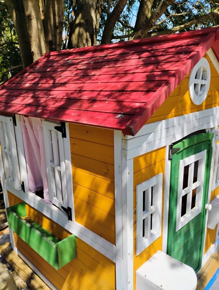 Wooden Playhouse