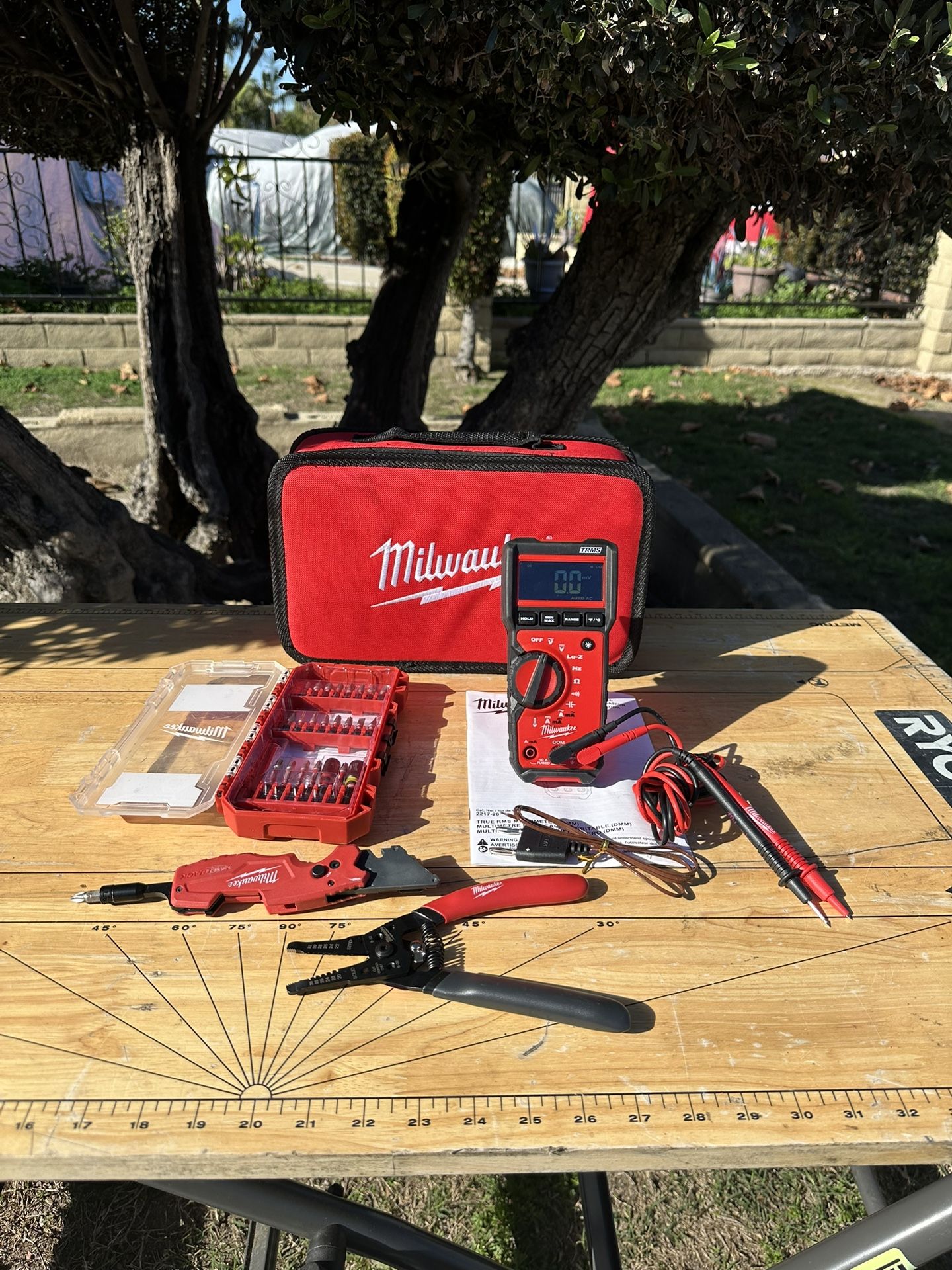 Milwaukee Digital Multimeter And Tools