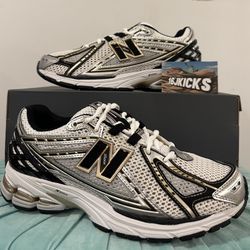 Size 8 - New Balance 1906R Metallic Silver Metallic Gold