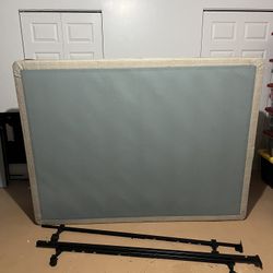 Queen Size Bed Frame & Box Spring 