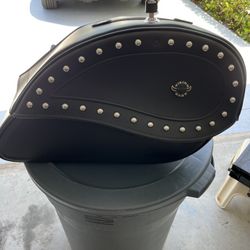 Motorcycle Saddle  Bags - Viking
