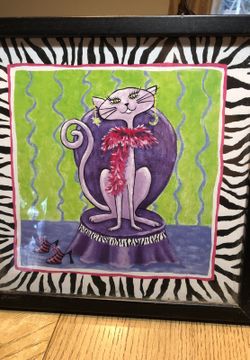 Bombay kids /sassy cat I and II wall decor