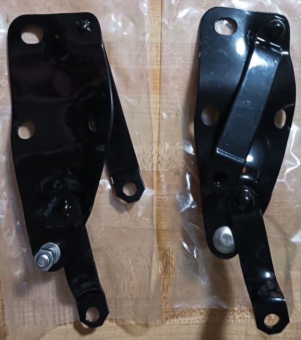 NEW HOOD SAFETY CATCH ASSEMBLY FOR 1940 FORD DELUXE CAR, RETAILS FOR $60-$138