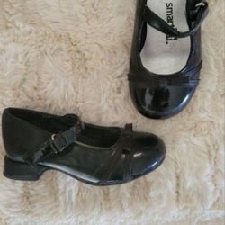 Toddler Girl Dress Shoes 5 Black Heel
