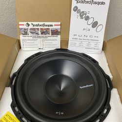 New Rockford Fosgate P3 12” Subwoofers 