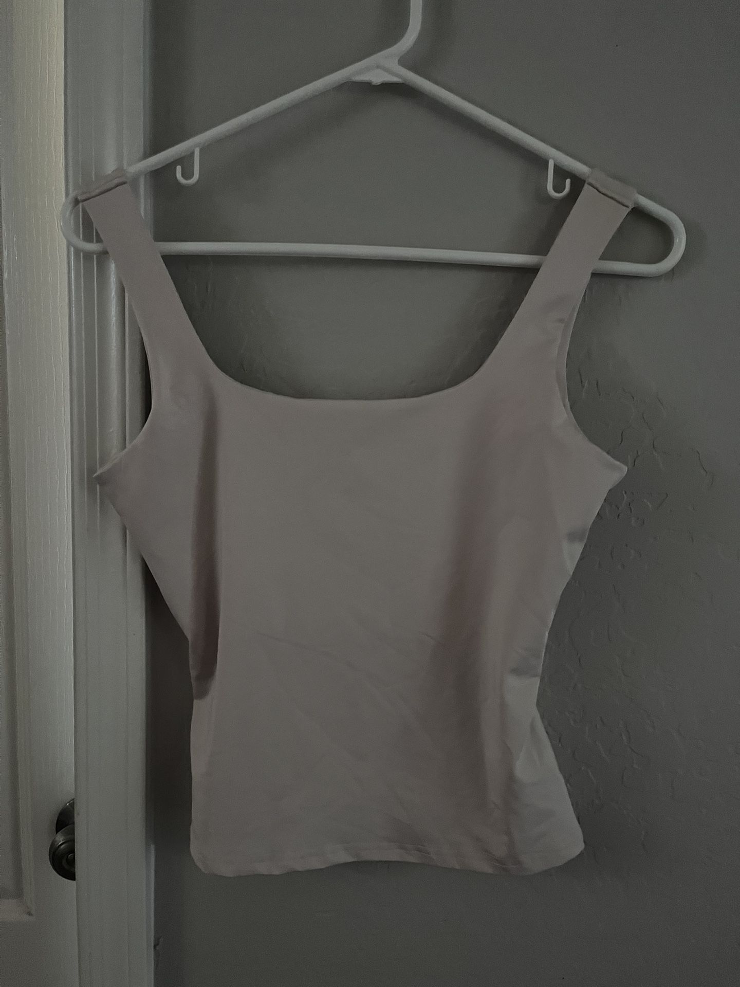 SHEIN Tank Top Beige Small