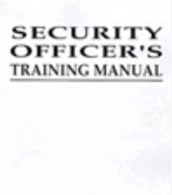 Security Officer School Curriculum Book