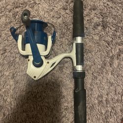Okuma tropix Rod With a Sea Striker Reel.