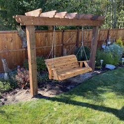 Porch Swing (Pergola Optional)