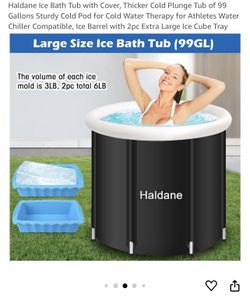 Haldane Large Ice Bath