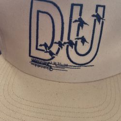 Ducks Unlimited HAT CAP -White
