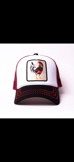 Gold Star Hat Burgundy Games Cock