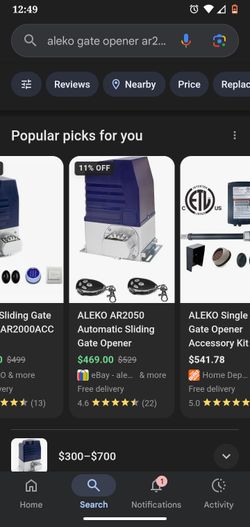 Automatic Gate Motor