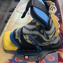 Hyper light Wake Board Bindings Like New 