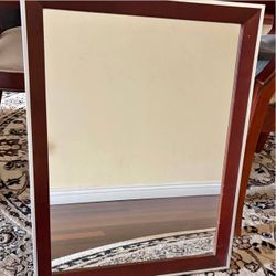 Wood frame Mirror