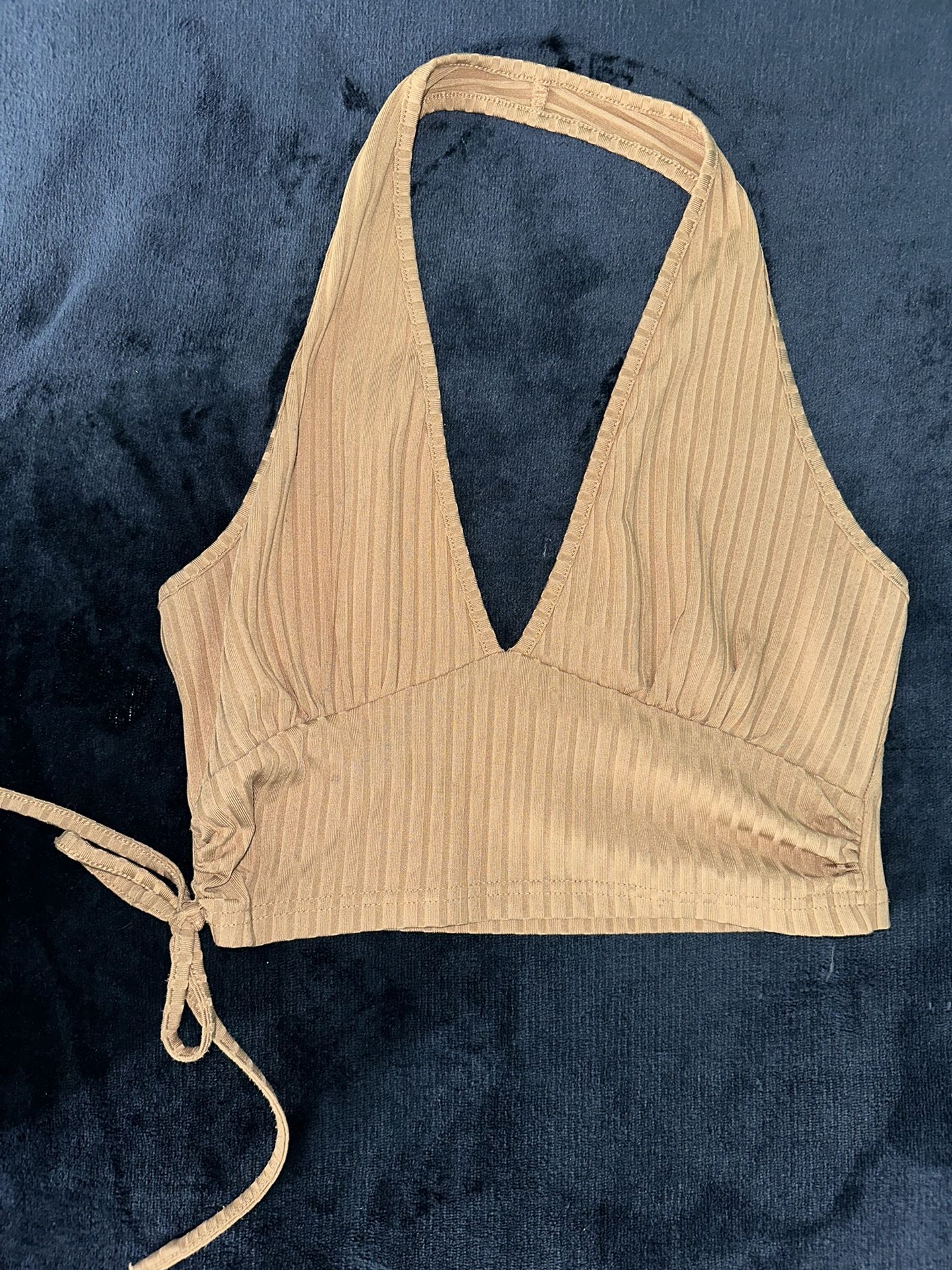 Beige Halter top