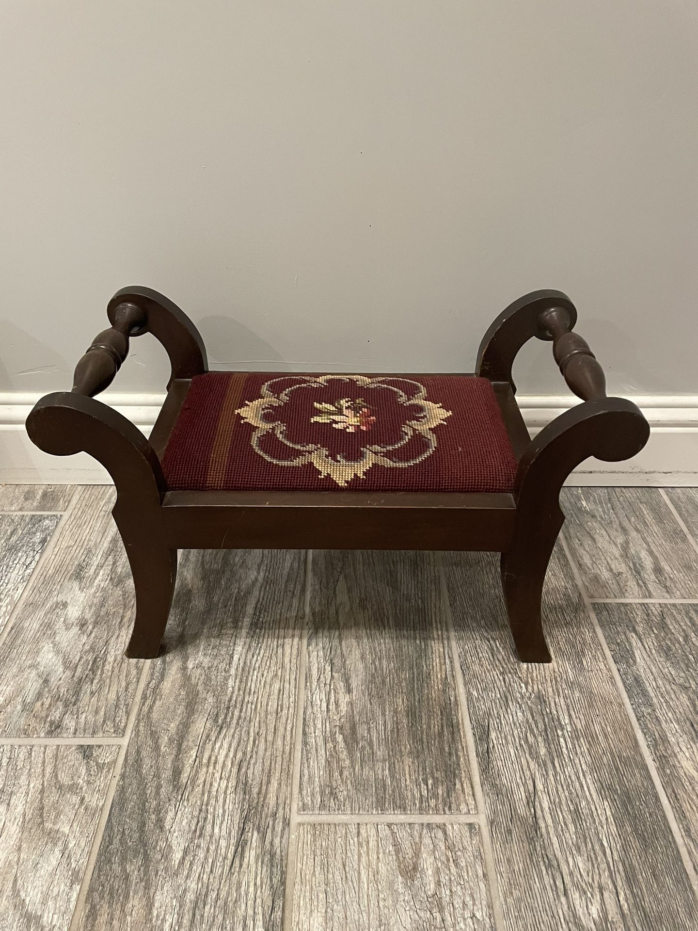 Vintage French Provincial-style Footstool