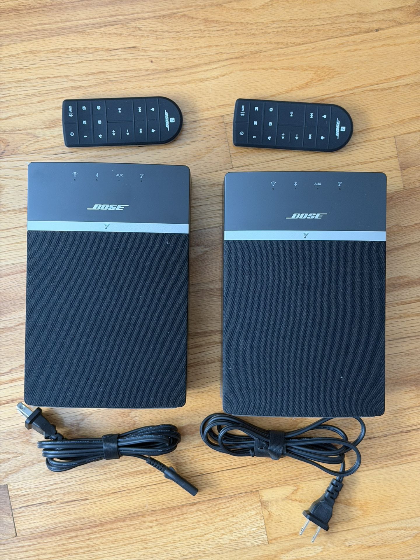 Two Bose SoundTouch 10 Bluetooth Speakers