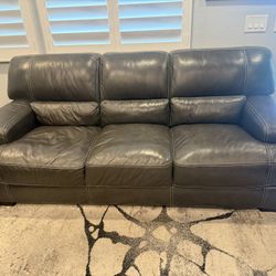 Grey 3-seat Sofa -$175