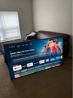 75 inch Sony Tv with Remote