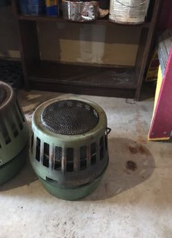 Vintage Coleman camping heater
