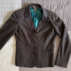 Van Heusen Stretch Pinstripe Blazer – Excellent Condition