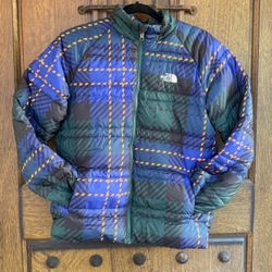 The North Face Kid's Multicolor Plaid Puffer Jacket For Toddler 14/16 