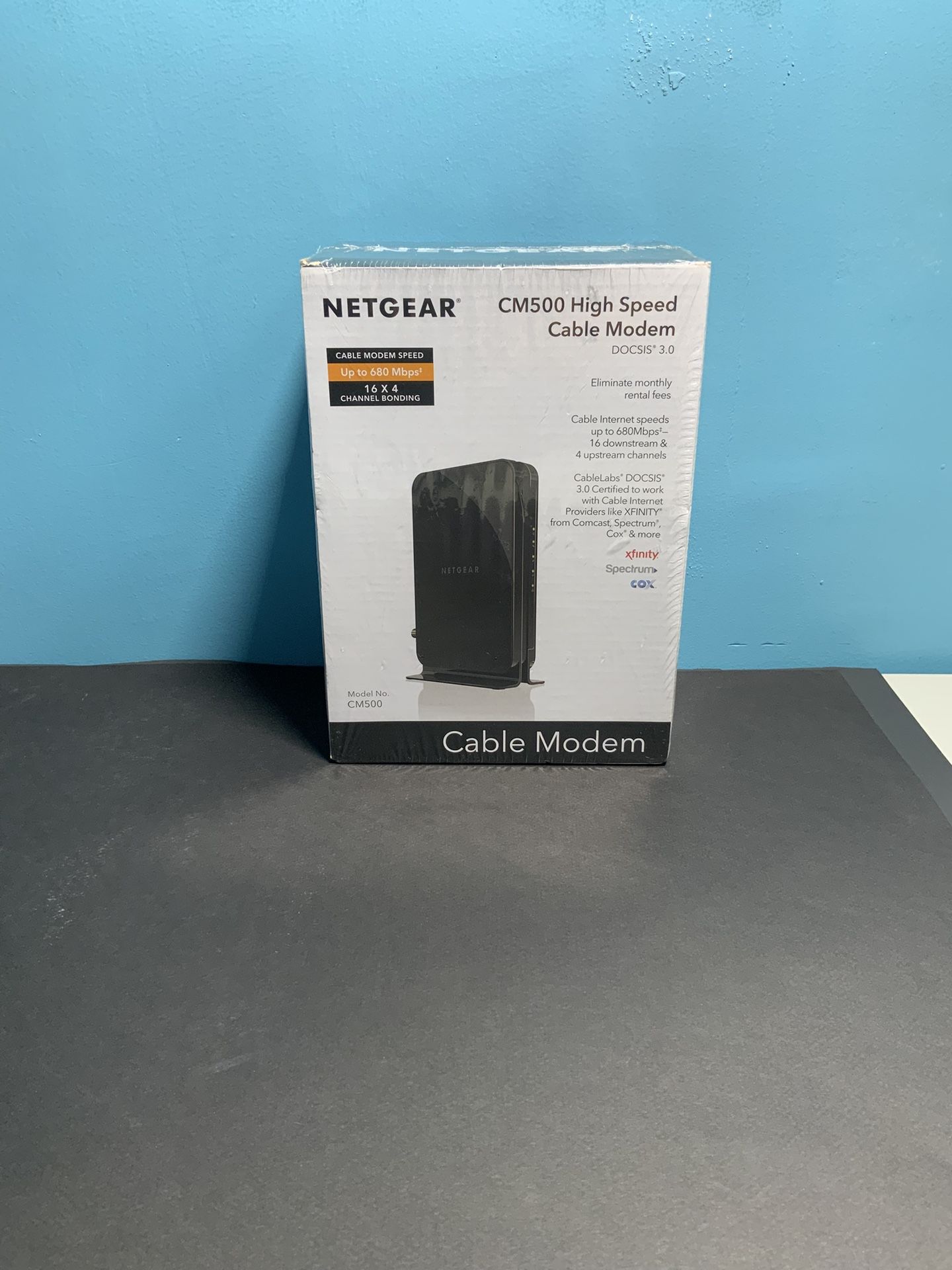 Netgear CM500 High Speed Cable Modem DOCSIS 3.0