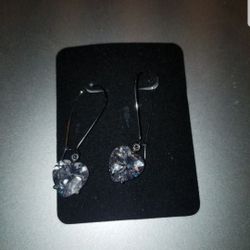 Beautiful Bling Heat CZ Dangle Earrings 