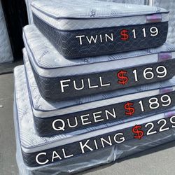 Ck Bamboo Plush Comfort Europillow Top 12inch Mattress!!